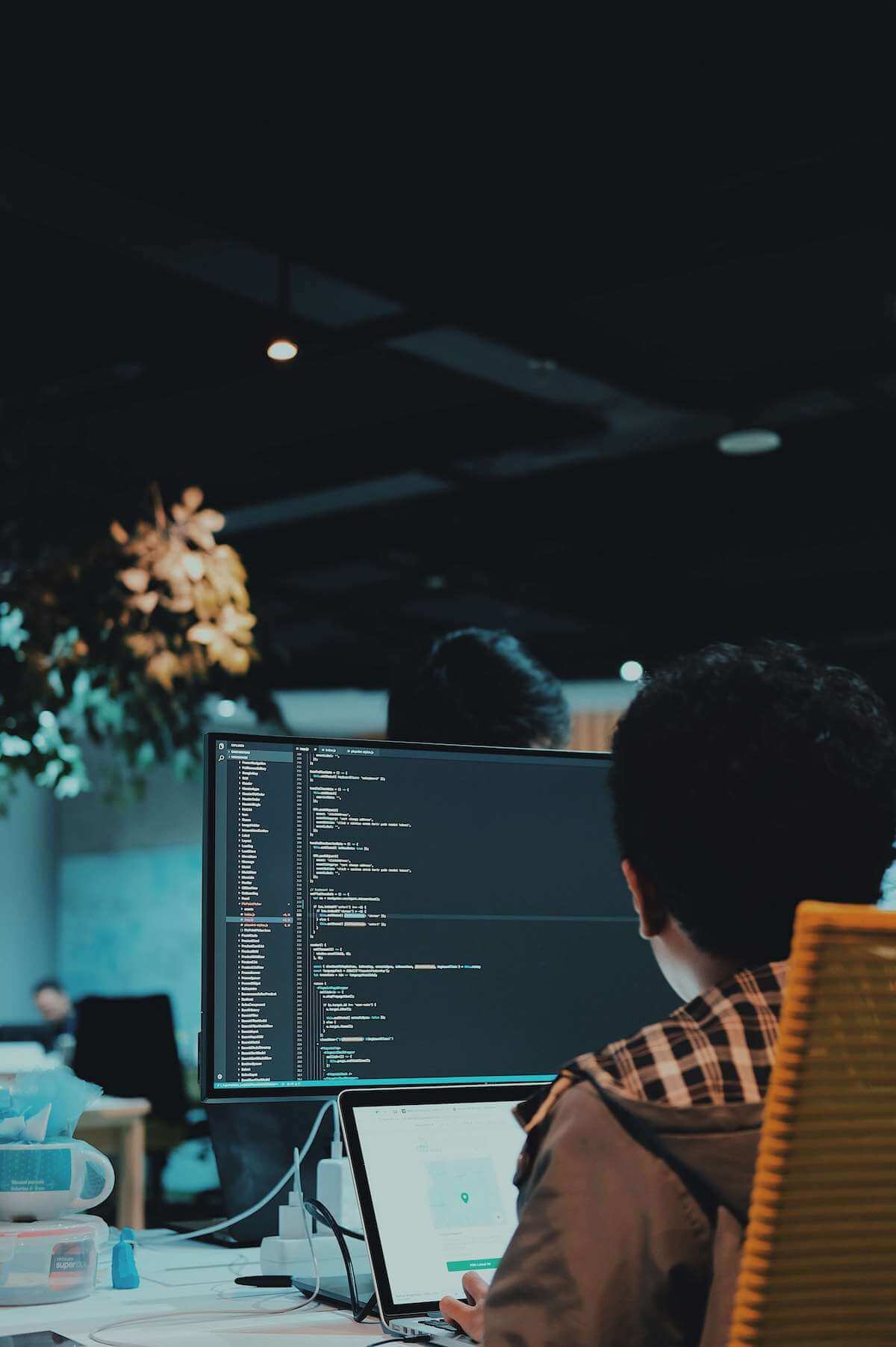 Screenshot of javascript code